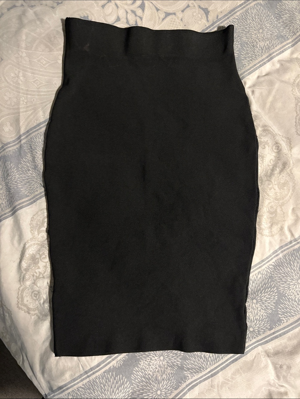 Hera Collection Black High-Waist Pencil Skirt